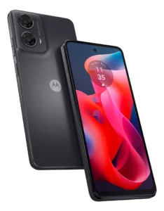 O Motorola Moto G24 na cor preta.