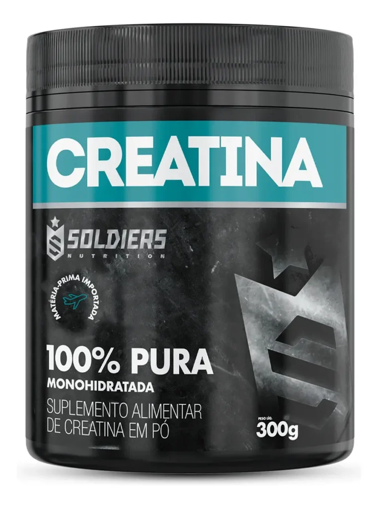Qual é a melhor creatina para ganhar massa muscular - Creatina Soldiers