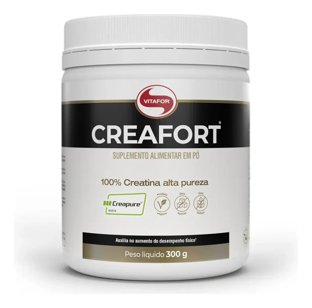Qual é a melhor creatina para ganhar massa muscular - Creatina Vitafor